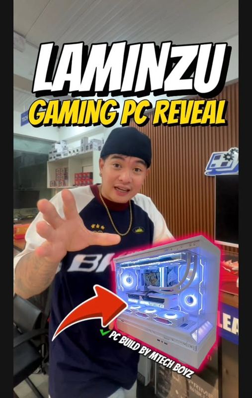 Laminzu gaming PC reveal